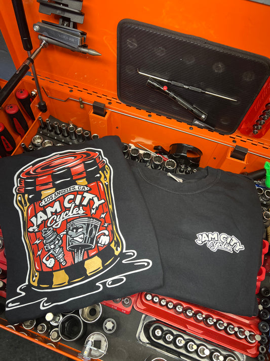 Jam City Cycles PB&J Tee