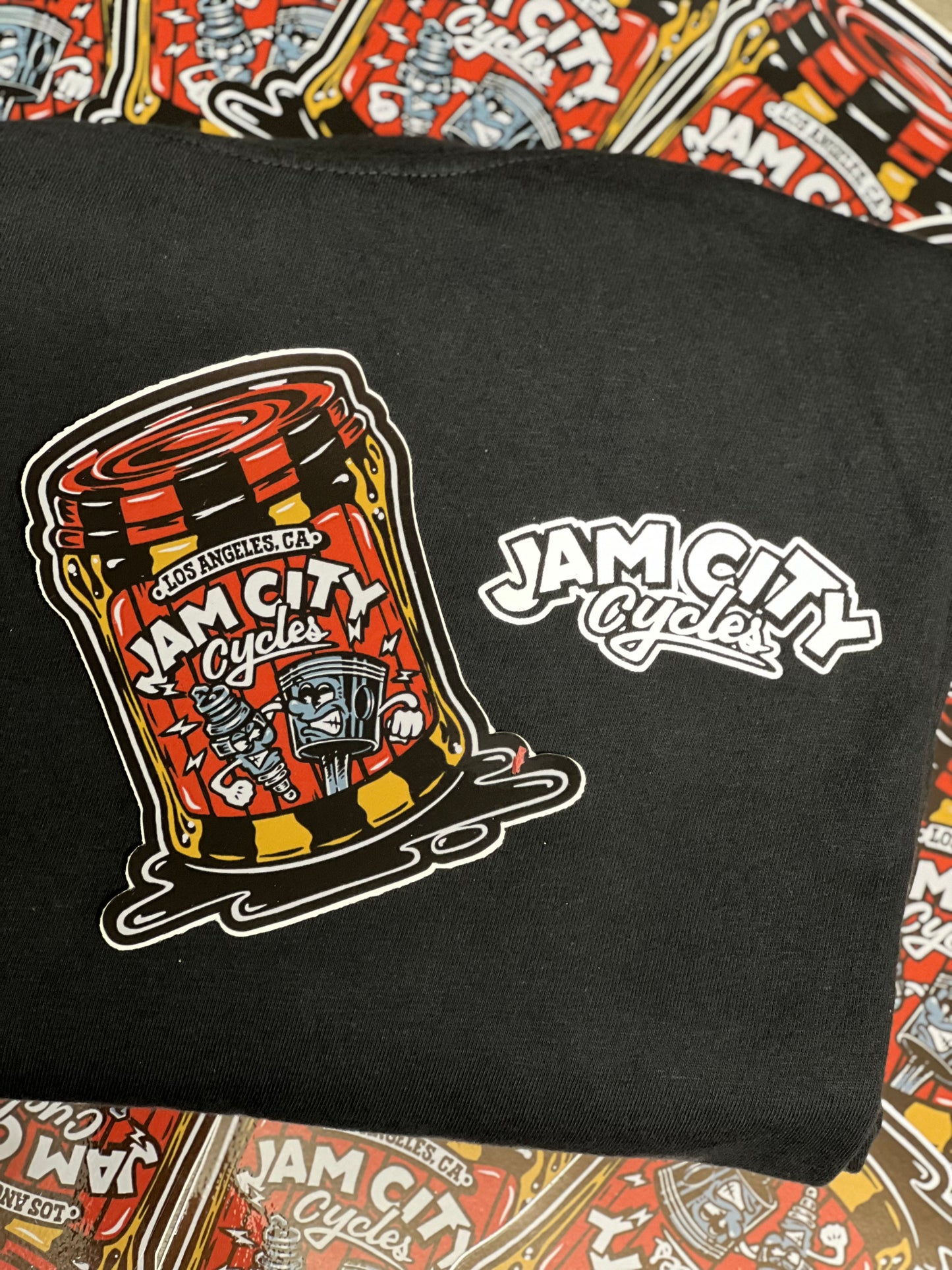 Jam City Cycles PB&J Tee