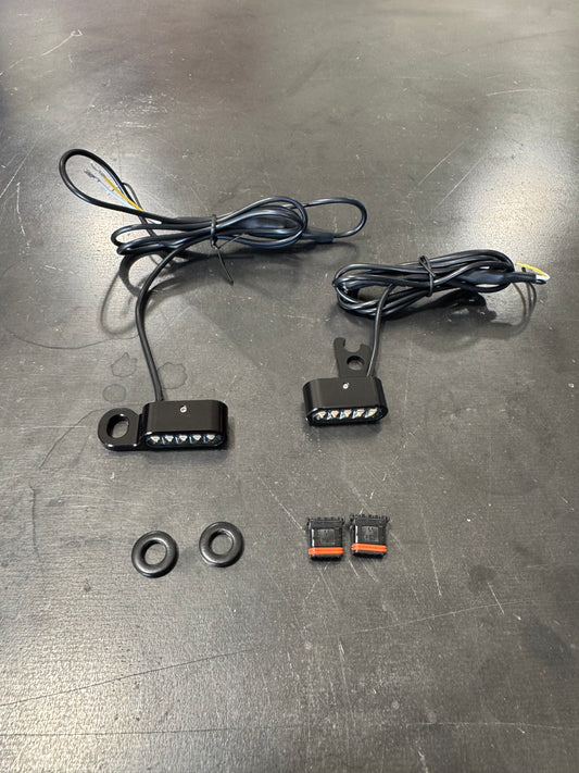 Custom Dynamics Mirror Mount Front Turn Signals