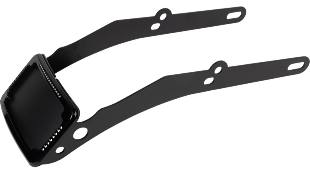 Cycle Vision Curved License Plate Relocation Kit FXBB